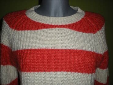 crop top c a: XL (EU 42), Casual, Prugasti — 3