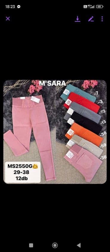kargo pantalone h m: 2XL, Other type — 1