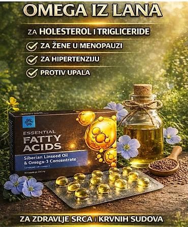 krema sa puzevom sluzi: Prirodni dodaci ishrani – Essential linija 1) Essential Fatty Acids – — 1