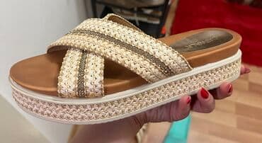 new balance 550 bele: Fashion slippers, Catwalk, 37 — 2