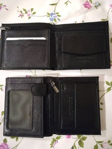 torbe sa cirkonima: Muški novčanik, Hugo Boss, Materijal: Koža — 5