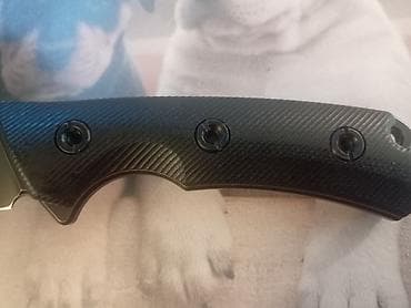 majica za tenis: Fiksni nož Eafengrow EF125 - Oštrica: drop-point profil, fabrički — 3