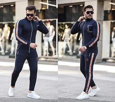 tech fleece stari modeli: Komplet, S, Ea7, bоја - Crna — 2