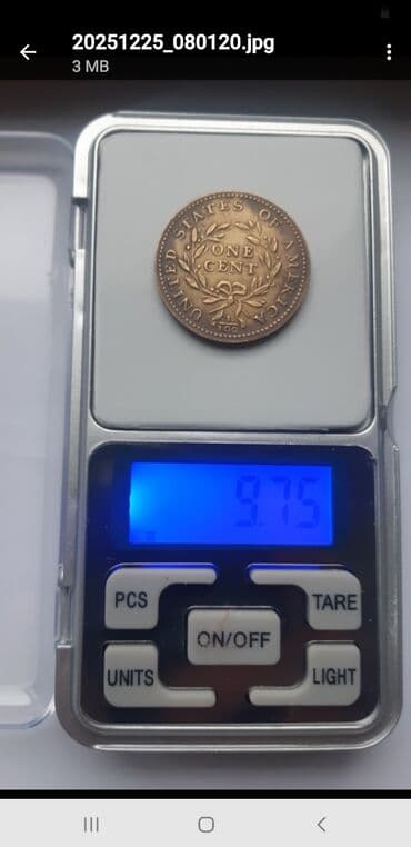 Umetnost i kolekcionarstvo: Američke kolekcionarske kovanice – 18. vek - 1 cent “Liberty” 1793 — 4