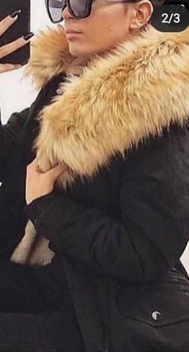 Parkas: Parka iznutra postavljene krznom Extra model Nošena jednu sezonu — 5