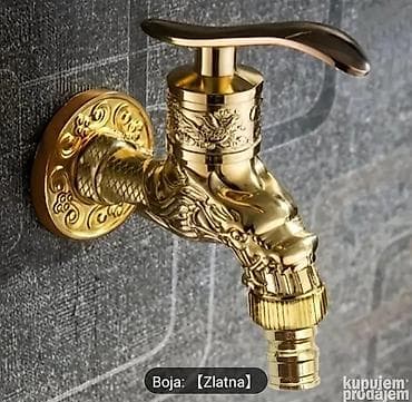 spingla sa maticom: Retro slavina ZMAJ – metal – više boja – NOVO ✅ OPIS Dekorativna — 4