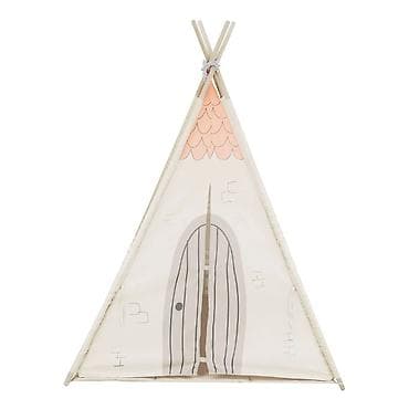wintro cizme za decu: KikkaBoo Drveni šator Beige House – model KKB1 Tipi šator za — 2