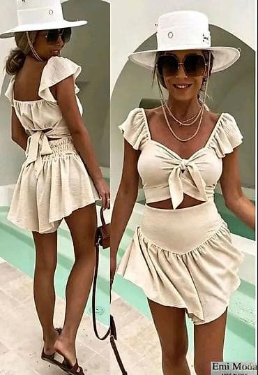 Kompleti: One size, bоја - Maslinasto zelena — 2