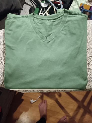 pull and bear farmerke muske: Men's T-shirt bоја - Šareno — 3