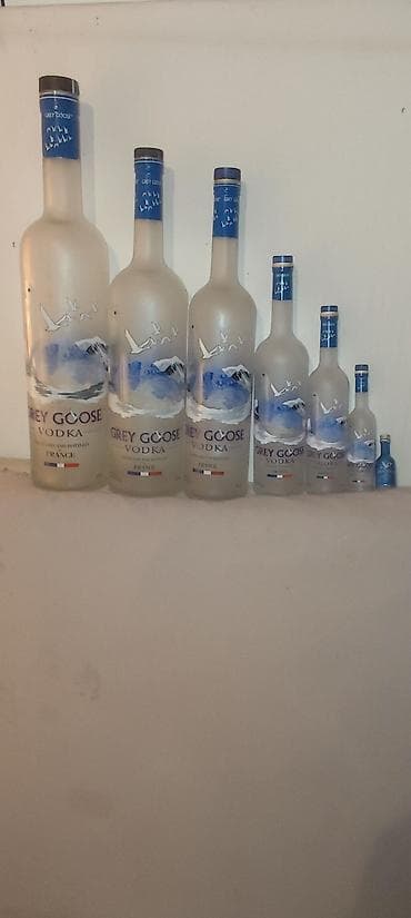 nosiljka za pivo: Prazne flase od Grey Goose 0.7l,1.5l,3l,4,5l i 6 litra Prodajem Prazne — 1