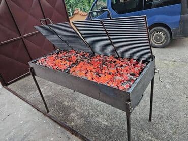 staklene case novi sad: Coal barbeque — 3