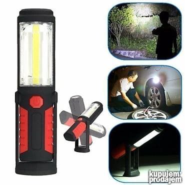 Punjiva led radna lampa sa magnetom Magnet na dnu lampe i maglet na