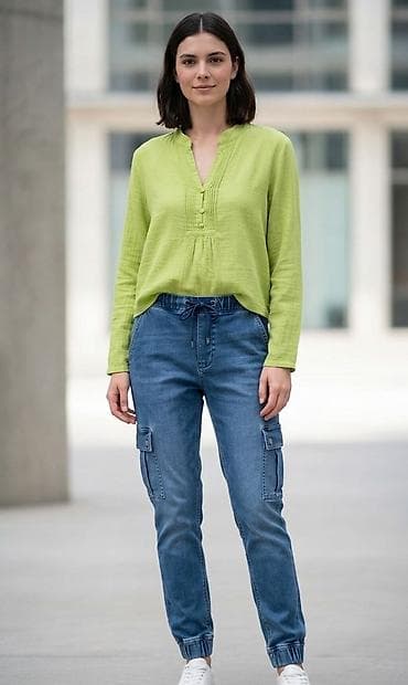 Komplet, L veličina - Materijal: klasičan teksas sa dodatkom elastina