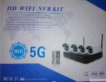 prodaja polovnih stvari srbija: CCTV 4 WI-FI plavi WiFi sigurnosni video set od 4 video kamera — 2