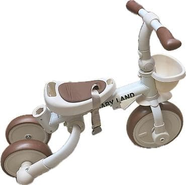 planet bike niš слике: Tricikl sa tendom 5u1 – Braon – Balans bike Šifra proizvoda — 2