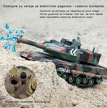 igracka koja prica bajke: Nov RC tenk može da ispaljuje gel kuglice i tom prilikom se pali — 8