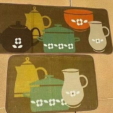 ormaric za kupatilo: Prostirke za kuhinju 2u1 Odozdo guma, ne klizajuce Dimenzija vece — 5