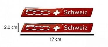 Fiat 500 - stikeri- 28 📌 opis: samolepljivi stikeri izradjeni od