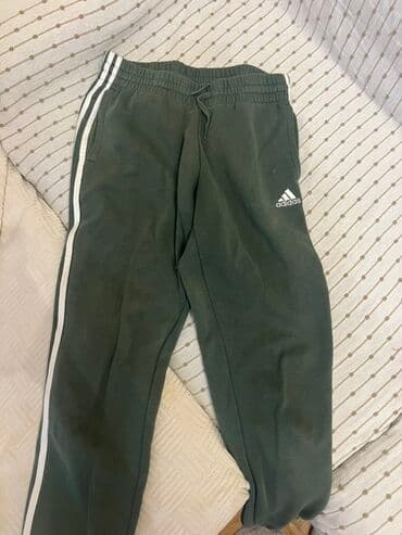 trapstar trenerke: Donji deo trenerke, M (EU 50), Adidas, bоја - Maslinasto zelena, Flis — 1