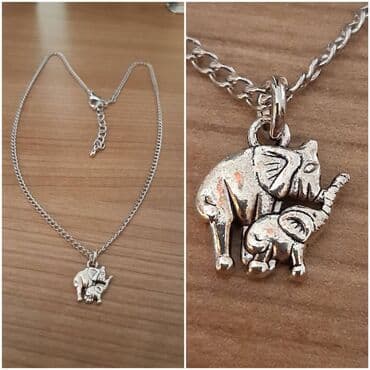 adidas samba srebrne: Pendant necklace, Material: Stainless steel — 1