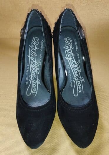 vapormax crne: Replay kožne crne cipele 37 Efektne i lepe Replay salonke od prirodne — 6