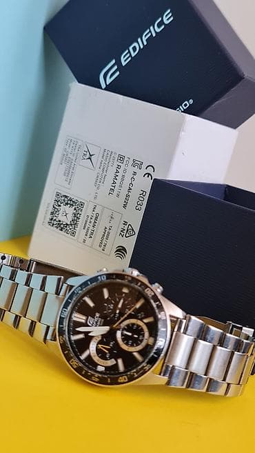 smart satovi: Casio Edifice muški ručni sat – hronograf - Brend/linija: Casio — 4