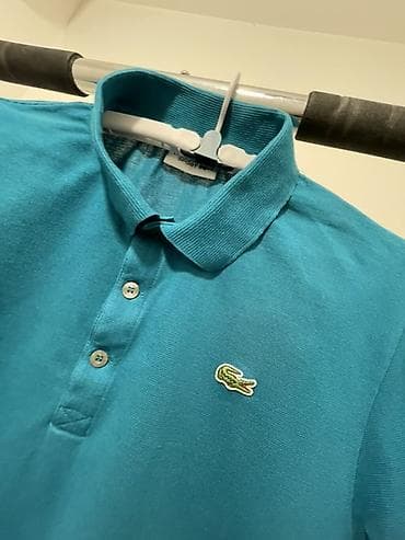 legend majice: Men's T-shirt Lacoste, bоја - Tirkizna — 2