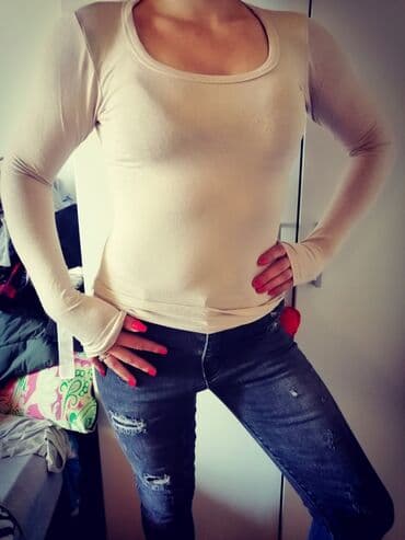 Adamo, S, M, L, Cotton, Single-colored, color - ivory — 1