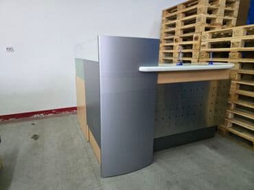 Sofas and couches: Recepcionarski pult / šalter - Moderan kombinovani dizajn: prednja — 2