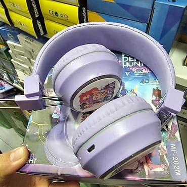 Kpop Demon Hunters bkuetooth slusalice za decu. Bluetooth verzija — 3