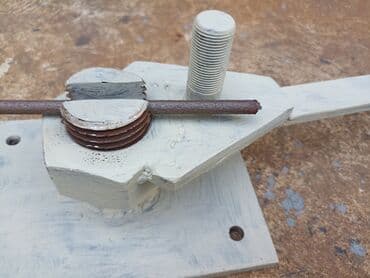 mengele alat: Alat (pikerica)za savijanje armature do 12 mm osnovna ploča — 4