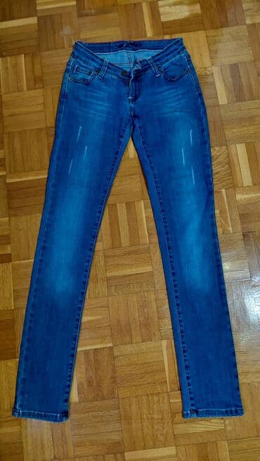 nike farmerke: 🪷 ŽENSKE FARMERKE 👖🪷 Niski struk, odgovara S veličini i veoma su — 6