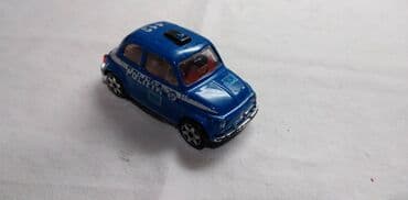 fiat punto igracka: Burago Fiat 500 Polizia China,malo izgreban — 1