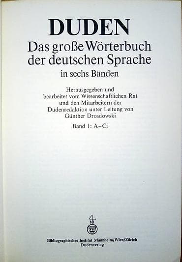 polovni tricikli: Rečnik - Njemački 
DUDEN tvrdi povez, strana 464, 25x15cm — 2