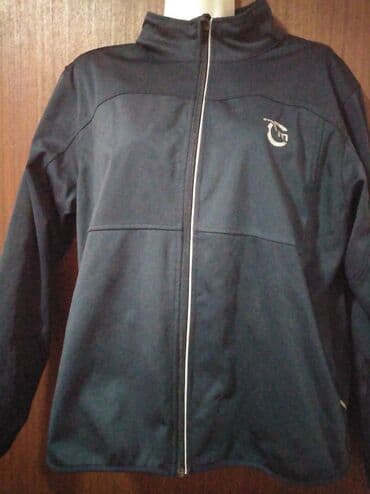 tek flis trenerka: XL (EU 42), Single-colored, color - Black — 1