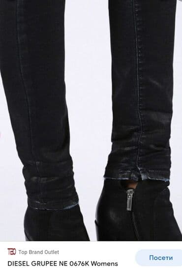 push up pantalone: DIESEL original farmerke uske stretch, teget boje, izgledaju kao da su — 14