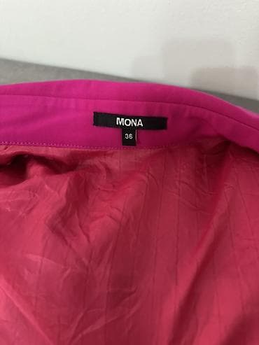 Personal Items: MONA haljina/košulja haljina, veličina 36. - Boja: intenzivna fuksija — 2