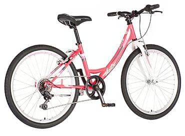 dečije veličine: Bicikl junior 24 Visitor Fox 24" 14" V-brake, 6 brzina, 132–155 cm — 3