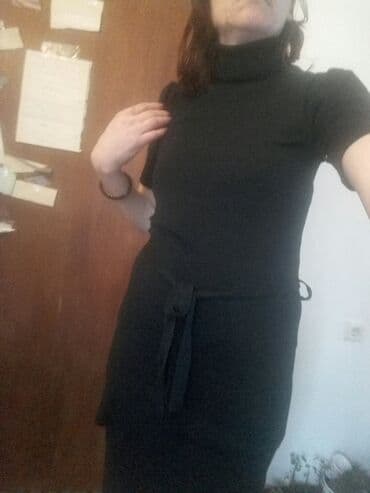 odeća od vune: M (EU 38), Cotton, color - Black — 1