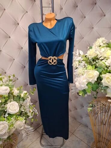 Underwear: 7Arrows M, color - Turquoise, Cocktail, Long sleeves — 3