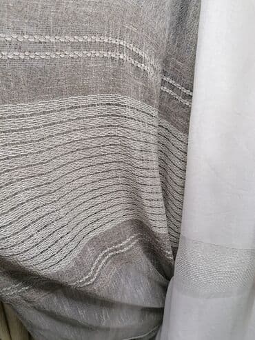 Figure: Zavese nove, Dužina i širina po meri. Ušivena traka i obrađene ivice — 1