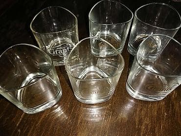 Sweatpants: Čaše za viski iz 80tih god
novo! 
6 komada grant's
 Bgd — 3