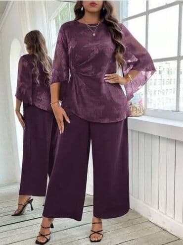 mona kompleti sa pantalonama: Kompleti Cena 3300din Vel 0XL,1XL,2XL,3XL,4XL Mere u slikama Poručuje — 4