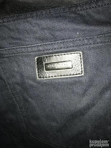 crne zvonaste pantalone: Original RICHMOND pantalone 34 NOVE 100% cotton Crna boja Polustruk — 3