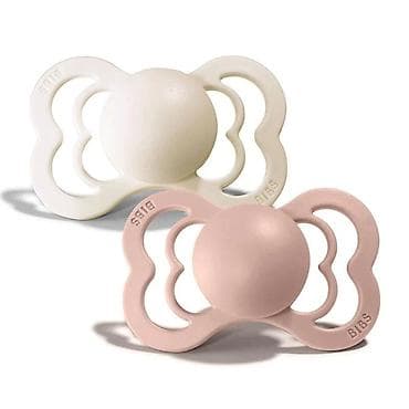 BIBS varalica Suprime Silicone – Blush & Ivory, 6–18m Šifra