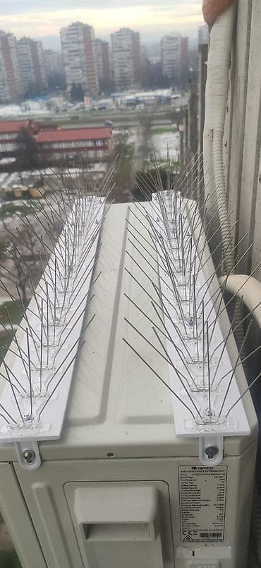 Dryers: Šiljci protiv golubova za spoljnu jedinicu klima uređaja – montaža bez — 3