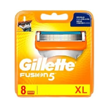 Lepota i nega: Gillette Fusion 8 patrone u pakovanju Potpuno novo u originalnom — 1