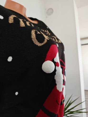 dzemper haljine h m: Esmara Novogodišnji džemper Veličina XL Poluobim 60 cm Za sve — 2