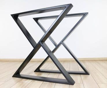 simpo trpezarijske stolice cene: Noge za sto 002 Dimenzija 70x72cm Materijal : Metalna cev 60x20 — 1