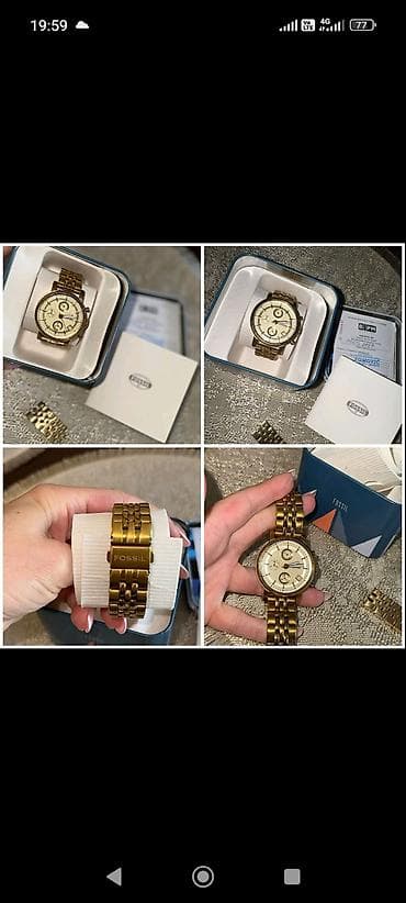 ysl tasne cena: FOSSIL ženski sat ES2197 - Kućište i narukvica od nerđajućeg čelika u — 2